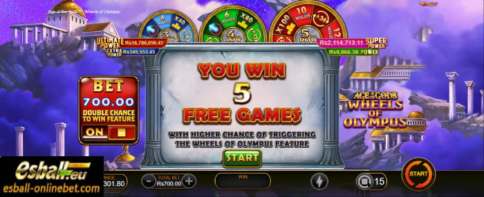 Age of The Gods Wheels of Olympus Jackpot Age of The Gods Wheels of Olympus Jackpot