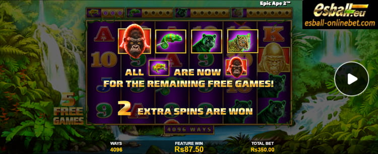 Playtech Epic Ape 2 Slot Demo Review- Bonus Features Playtech Epic Ape 2 Slot Demo Review- Bonus Features