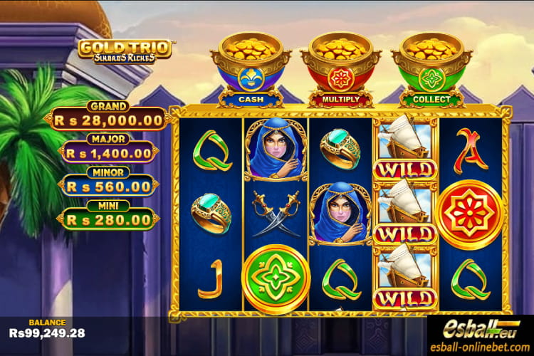 Gold Trio: Sinbad’s Riches Slot Demo Review Gold Trio: Sinbad’s Riches Slot Demo Review