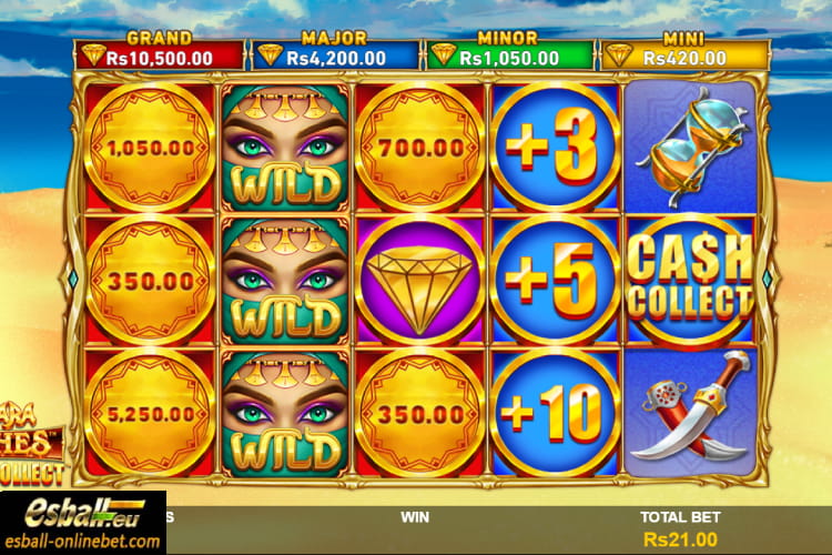 Playtech Sahara Riches Cash Collect Slot Demo Review Playtech Sahara Riches Cash Collect Slot Demo Review