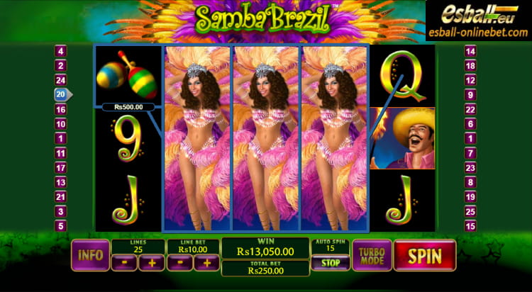 Playtech Game Samba Brazil Slot Big Win Playtech Game Samba Brazil Slot Big Win
