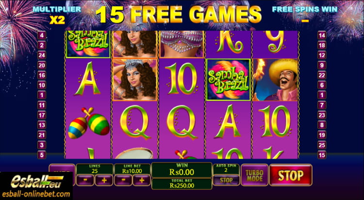 Samba Brazil Slot Bonus Games Samba Brazil Slot Bonus Games