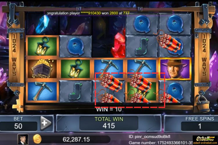 Gem Mine Slot Bomb Gem Mine Slot Bomb