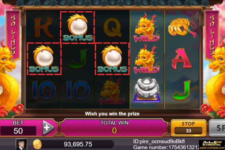 Golden Dragon Ball Slot Scatter Golden Dragon Ball Slot Scatter