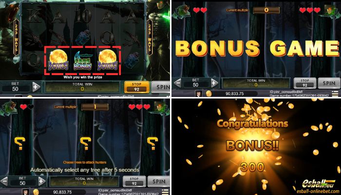 Vampire Hunter Slot Bonus Game Feature Vampire Hunter Slot Bonus Game Feature