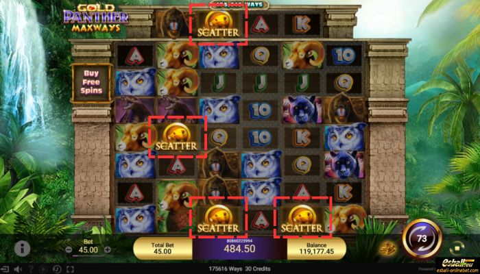 Gold Panther Maxways Slot Scatter Gold Panther Maxways Slot Scatter