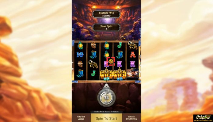 Gold Rush Cowboys Slot Free Spin Feature Gold Rush Cowboys Slot Free Spin Feature