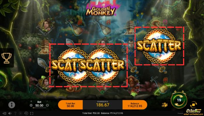 Golden Monkey Slot Scatter