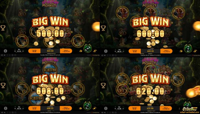 Golden Monkey Slot Big Win