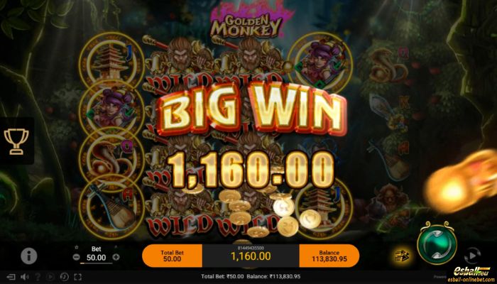 Spadegaming Golden Monkey Big Win