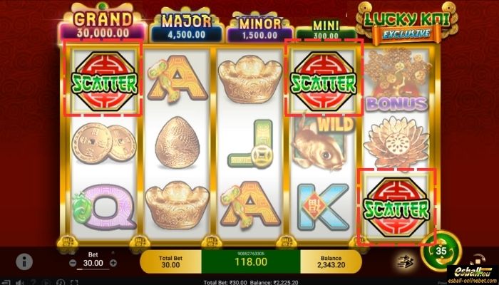 Lucky Koi Exclusive Slot Scatter Lucky Koi Exclusive Slot Scatter