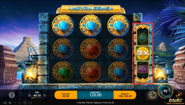 Mayan Gems Slot Mayan Multiplier Reel Mayan Gems Slot Mayan Multiplier Reel