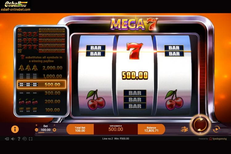 Mega 7 Slot Big Win Mega 7 Slot Big Win
