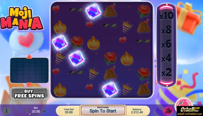 Moji Mania Slot Scatter Moji Mania Slot Scatter