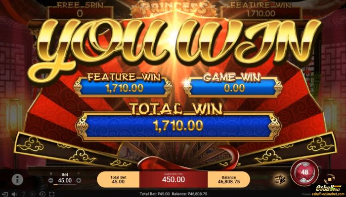 Spadegaming Princess Wang Big Win Spadegaming Princess Wang Big Win