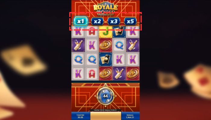 Royale House Slot Multiplier Feature