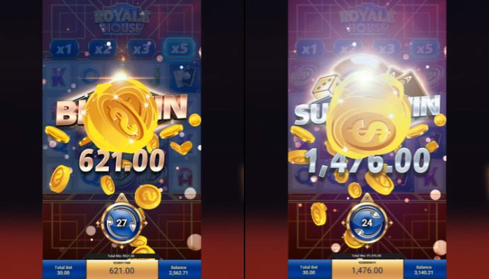 Royale House Slot Big Win