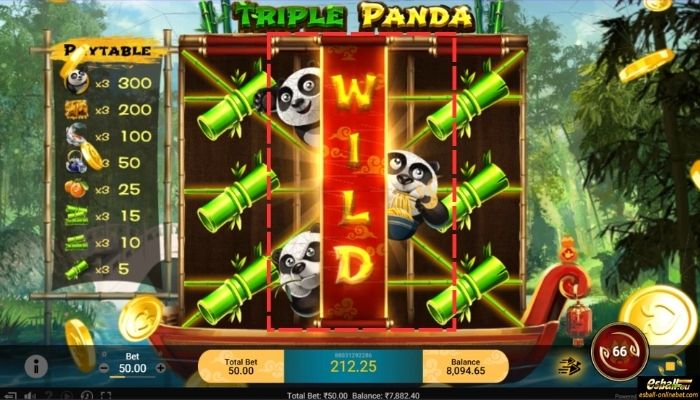 Triple Panda Slot Wild
