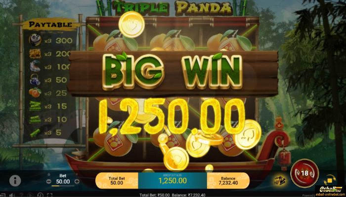 Spadegaming Triple Panda Big Win