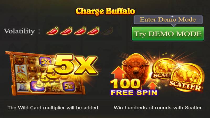 Most Played JILI Casino Video Slot Games 8 - Charge Buffalo Demo Slot Machine
