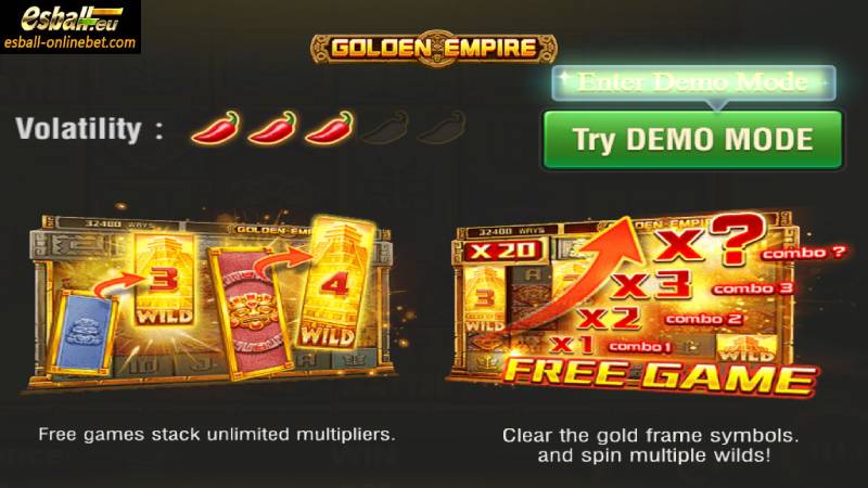 Most Played JILI Casino Video Slot Games 10 - Golden Empire Demo Slot Machine