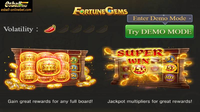 Most Played JILI Casino Video Slot Games 7 - Fortune Gems Demo Slot Machine