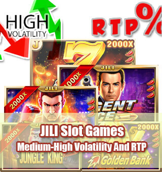 19 Medium-High Volatility And RTP JILI Slot Games, Play With Confident to Earn Money Big Win