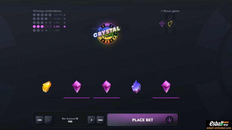 Crystal Poker Slot Three of a Kind Crystal Poker Slot Three of a Kind