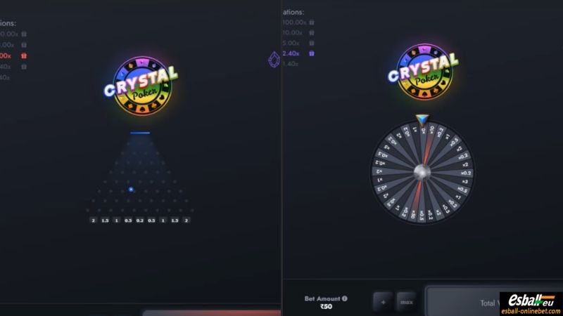 Crystal Poker Slot Bonus Game Feature Crystal Poker Slot Bonus Game Feature