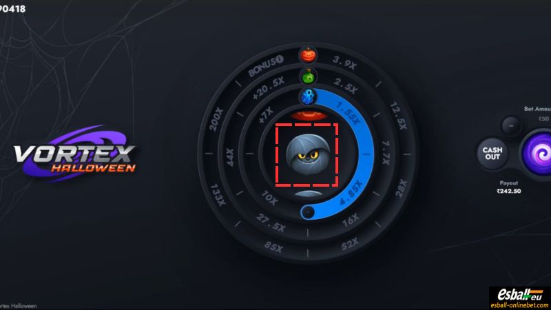 Vortex Halloween Slot Bat Symbol Vortex Halloween Slot Bat Symbol