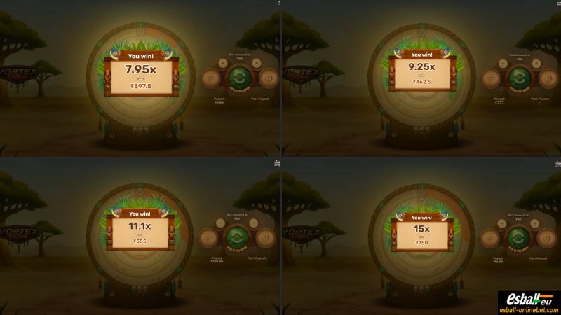 TG Vortex Safari Big Win