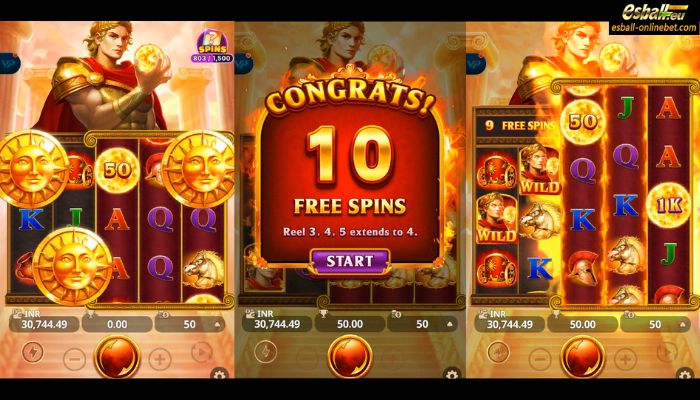 VP Apollo Slot Free Spins Feature VP Apollo Slot Free Spins Feature