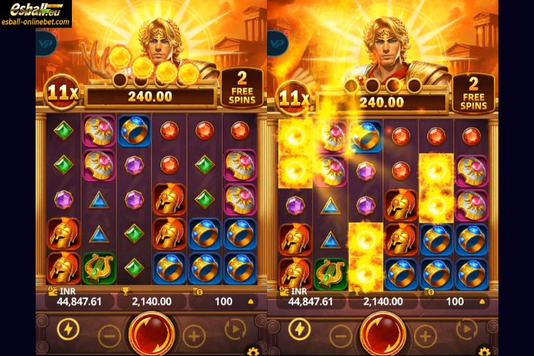 God Of The Sun Slot Free Spins Feature