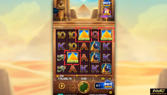 Pyramid Slot Scatter Pyramid Slot Scatter