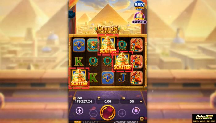 Queen's Treasures Slot Scatter Queen's Treasures Slot Scatter