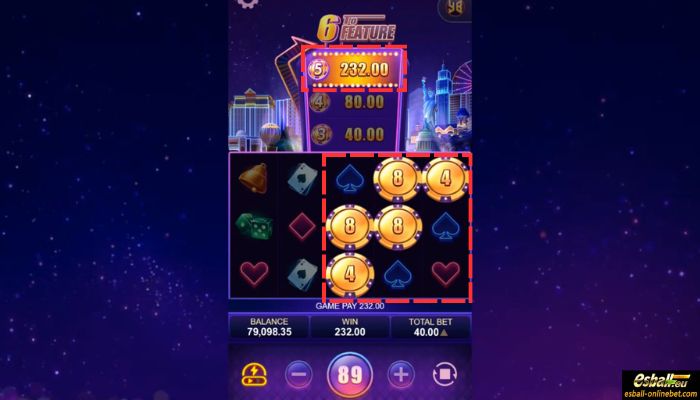 Casino Fantasy Slot Base Game