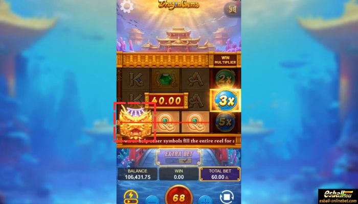 Dragon Gems Slot Wild