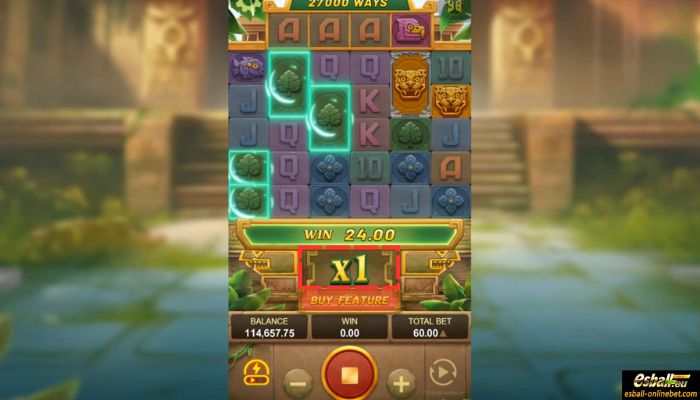 Golden Aztec Mega Slot Win Multiplier Feature