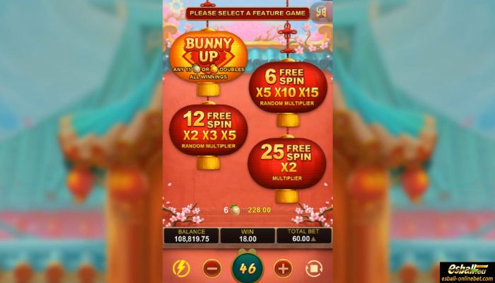Golden Bunny Slot Feature Selection Golden Bunny Slot Feature Selection