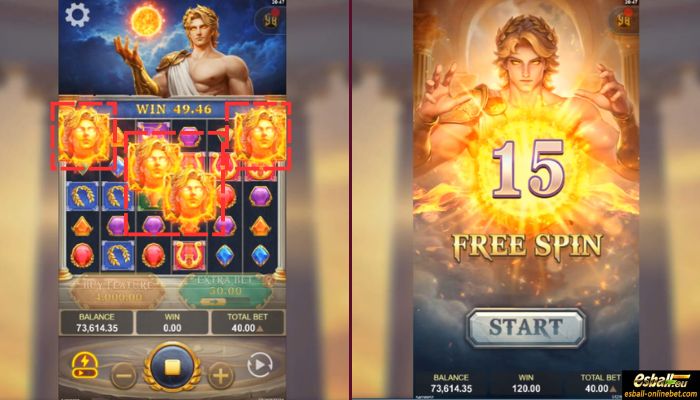Light of Apollo Slot Bonus
