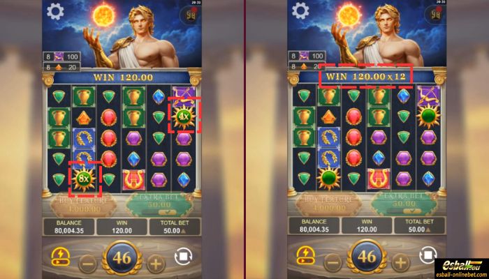 Light of Apollo Slot Multiplier Symbol