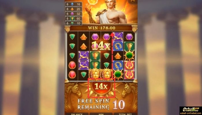 Light of Apollo Slot Free Game Feature