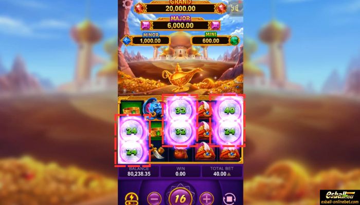 Magic Lamp Slot Bonus
