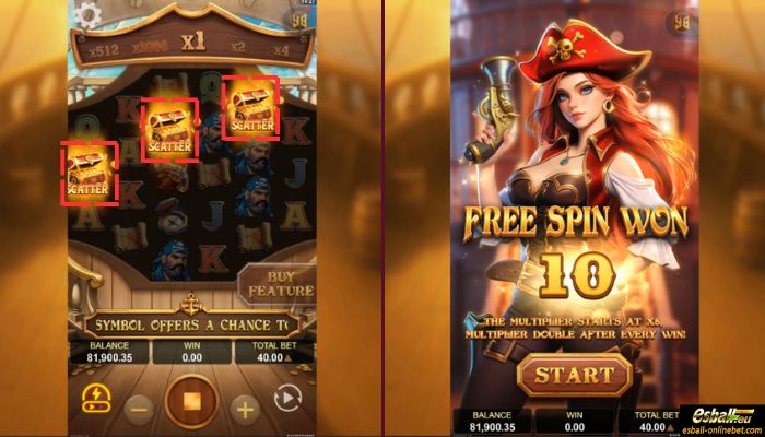 Pirate Legends Slot Scatter Pirate Legends Slot Scatter