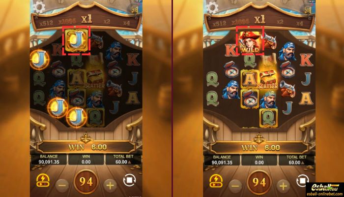 Pirate Legends Slot Golden Frame Pirate Legends Slot Golden Frame