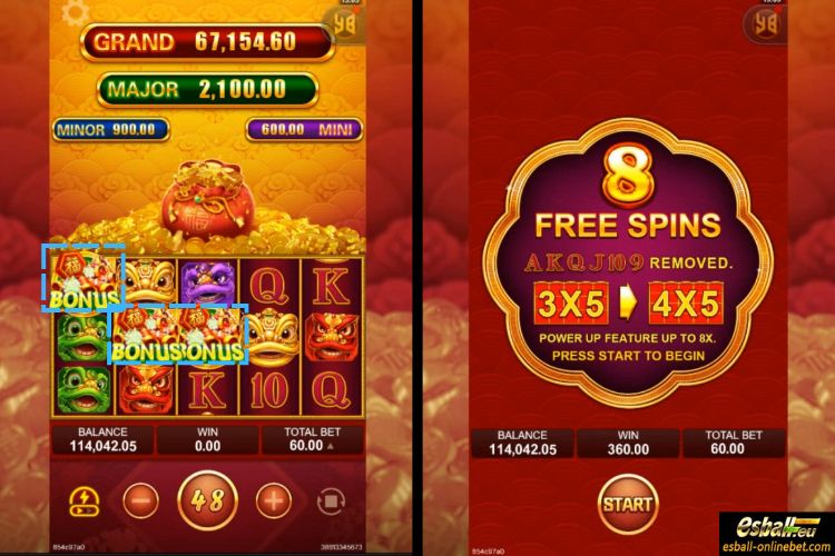Power Lion Free Game Feature Power Lion Free Game Feature