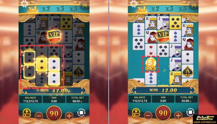Royal Ace Slot Golden Frame