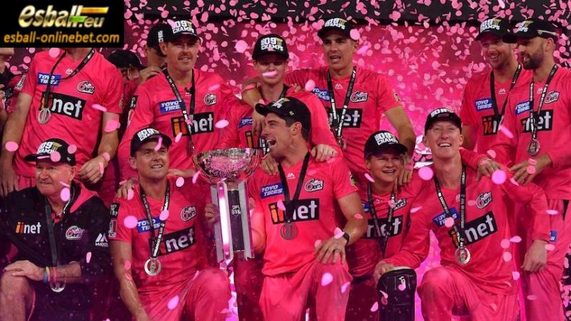 BBL Sydney Sixers Players Dominant Cricket Glory
