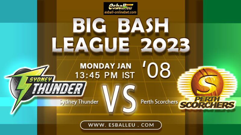 Sydney Thunder vs Perth Scorchers prediction BBL Match 2024