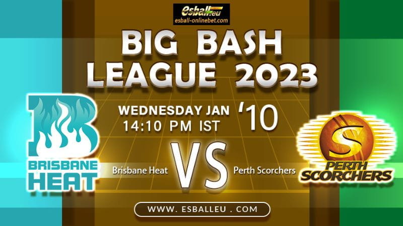 Brisbane Heat vs Perth Scorchers BBL Match 2024 Prediction